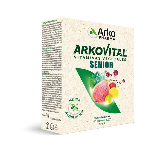 Arkovital Senior 60 Cápsulas Arkopharma