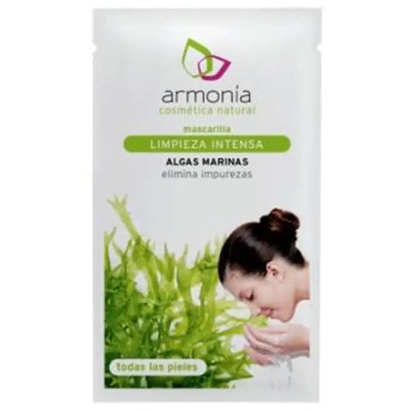 Armonia Mascarilla Facial Limpieza Algas 12Sbrs.