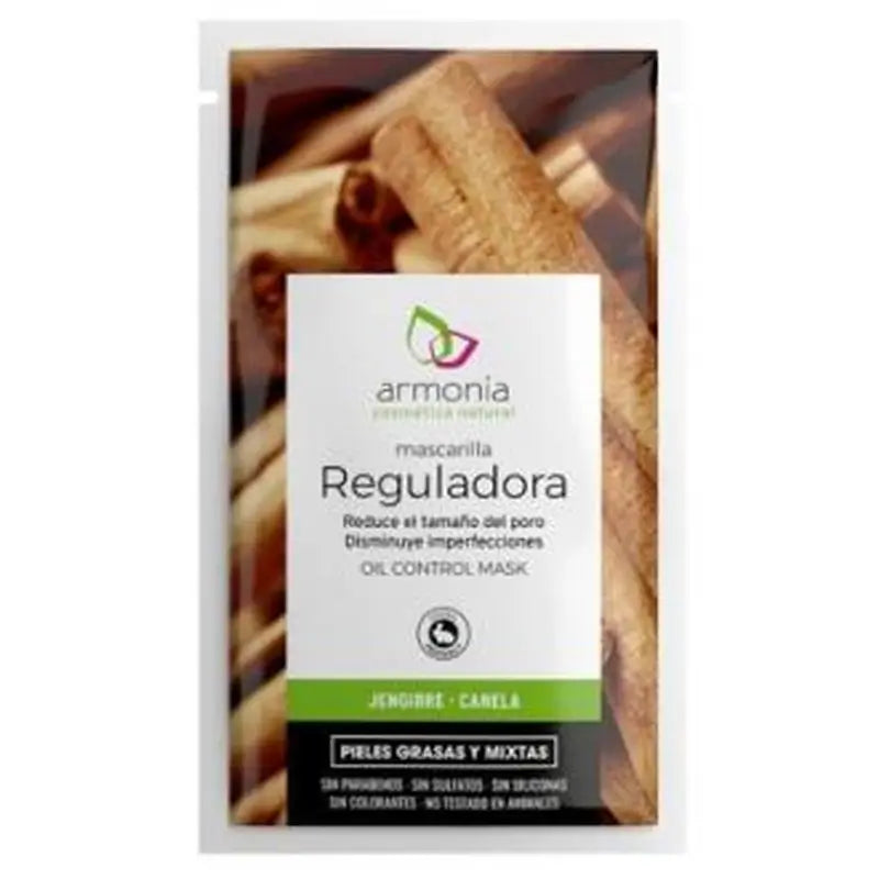 Armonia Mascarilla Reguladora Jengibre-Canela Exp 12Sbrs