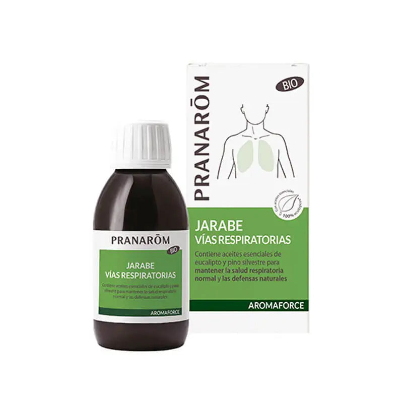 Pranarom Aromaforce Jarabe Vías Respiratorias BIO, 150 ml