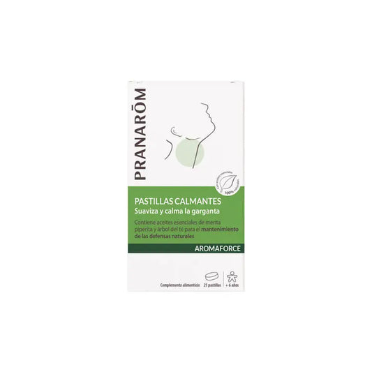 Pranarom Aromaforce 21 Pastillas Garganta