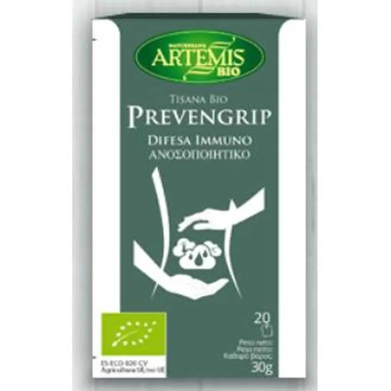 Artemis Bio Prevengrip Tisana 20Bolsitas. Bio