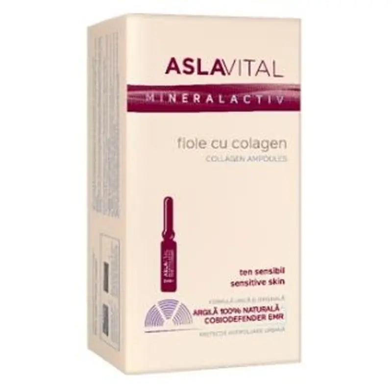 Asla Vital (Dra. Ana Aslan) Ampollas Con Colageno 10Amp.