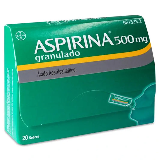 Aspirin 500 Mg Oral Granules , 20 sachets