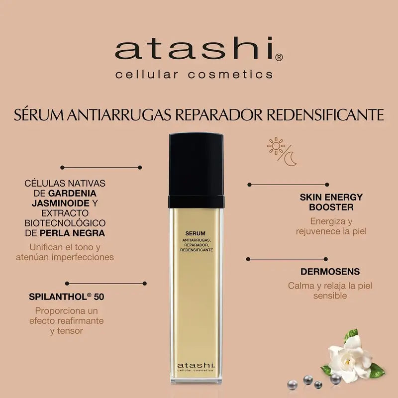 Atashi Anti-Ageing Redensifying Serum + Anti-Wrinkle Eye Contour Chest