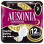 Ausonia Ultrafina Menstrual Noche Extra Compresas Con Alas, 7 Unidades