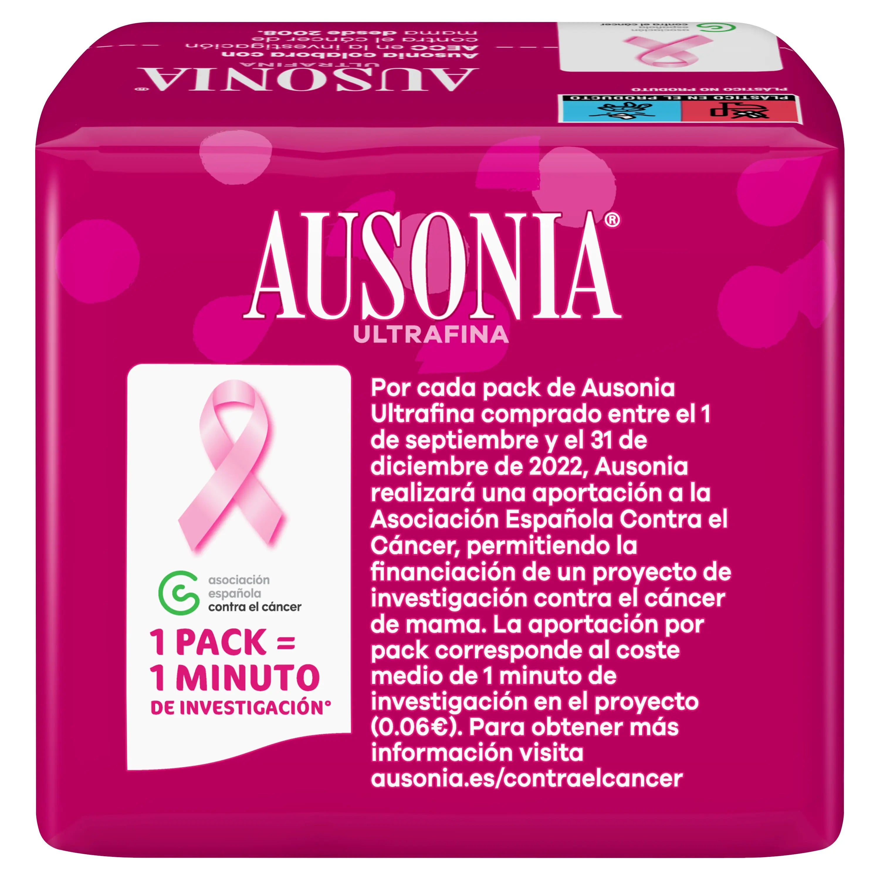 Ausonia Ultrafine Super Compresses With Wings , 12 units