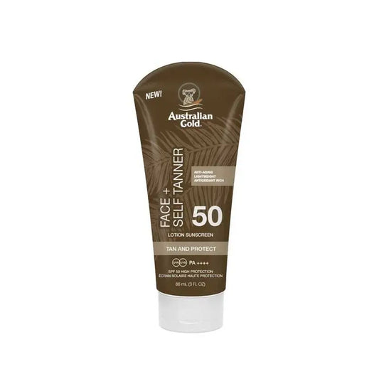 Australian Gold Face Tanner Spf-50, 88 ml