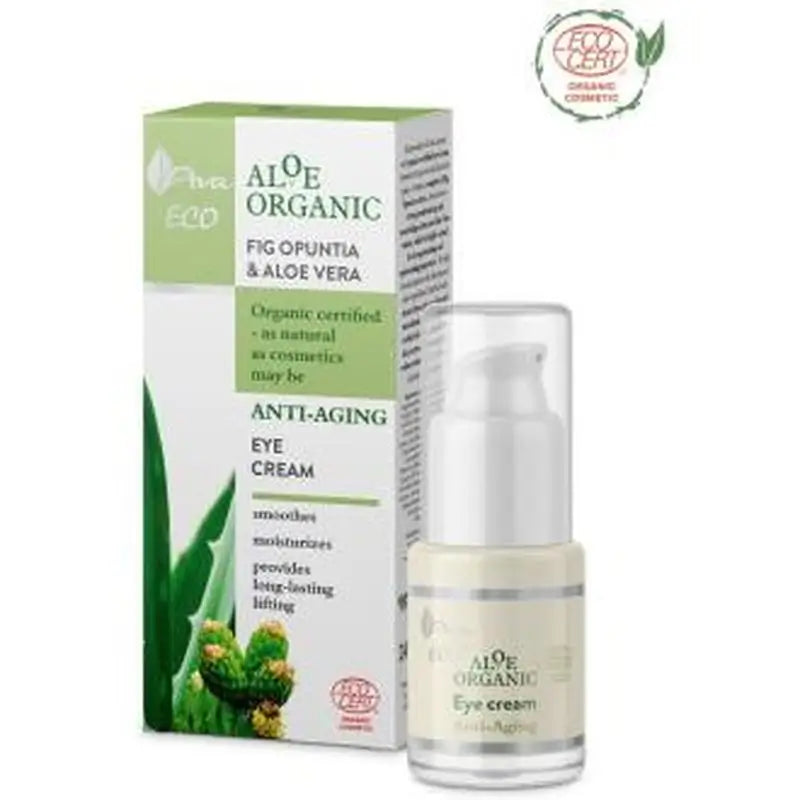 Ava Laboratorium Aloe Organic Contorno Ojos Antienvejecimiento 15M