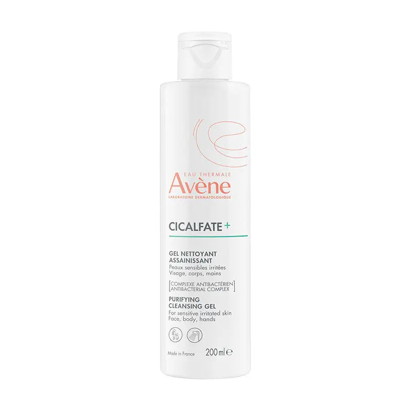 Avene Cicalfate + Gel limpiador desinfectante, 200 ml