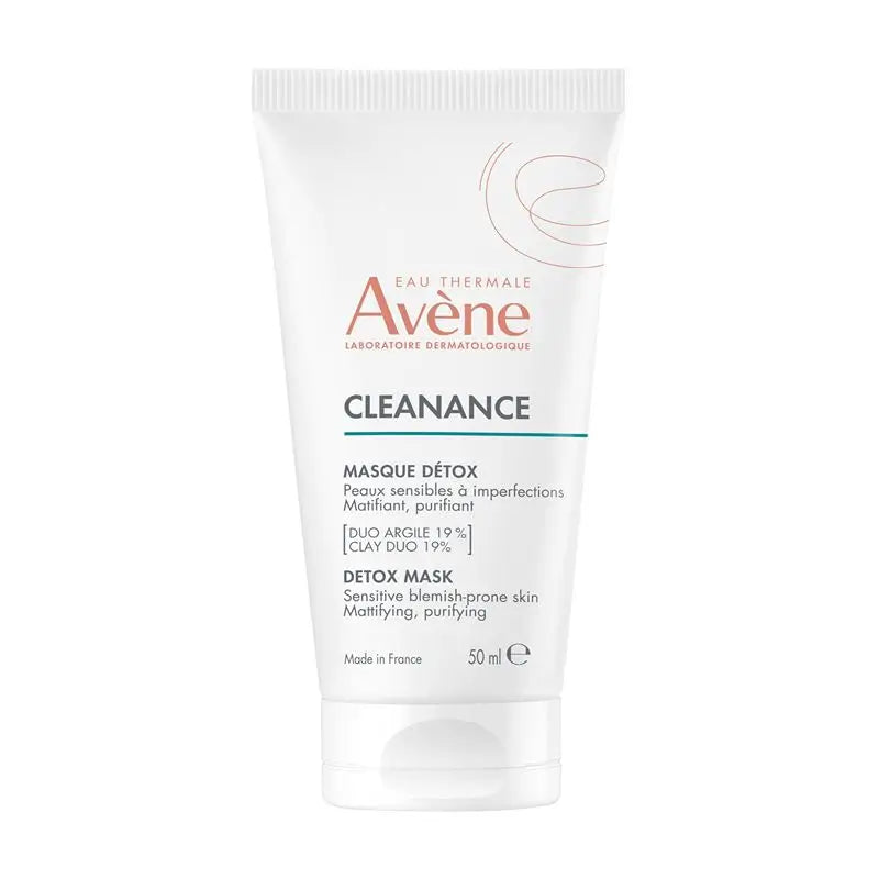 Avène Cleanance Mascarilla Detox 3 en 1, 50 ml