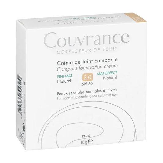 Avene Couvrance Compact Cream Matte Finish Natural