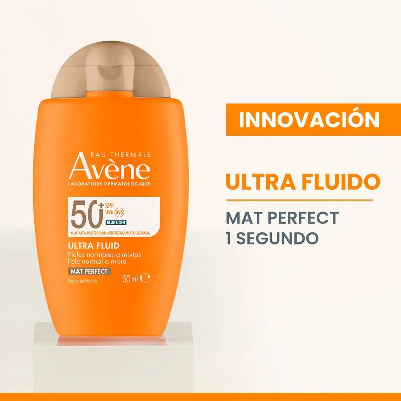 Avene Ultra Fluid Mat Perfect Perfect With Colour Spf50+, 50 ml