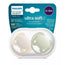 Avent Chupetes Ultra Soft 0-6 Meses Niño , 2 unidades