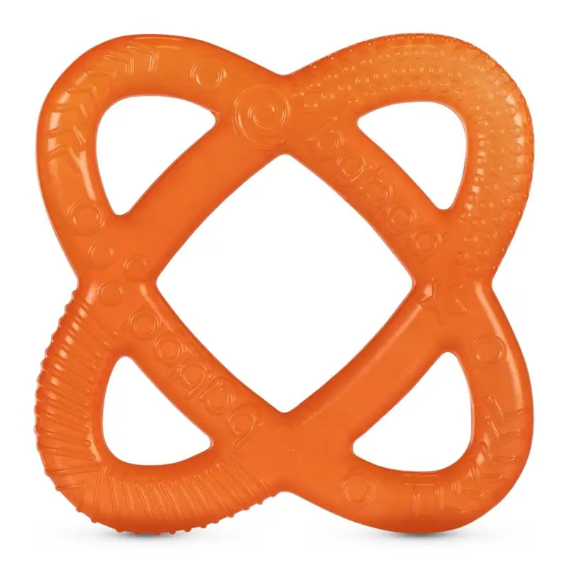 Baboo Teether Water Filled Sphere Teether Orange, 4+ Months, 1 pc.