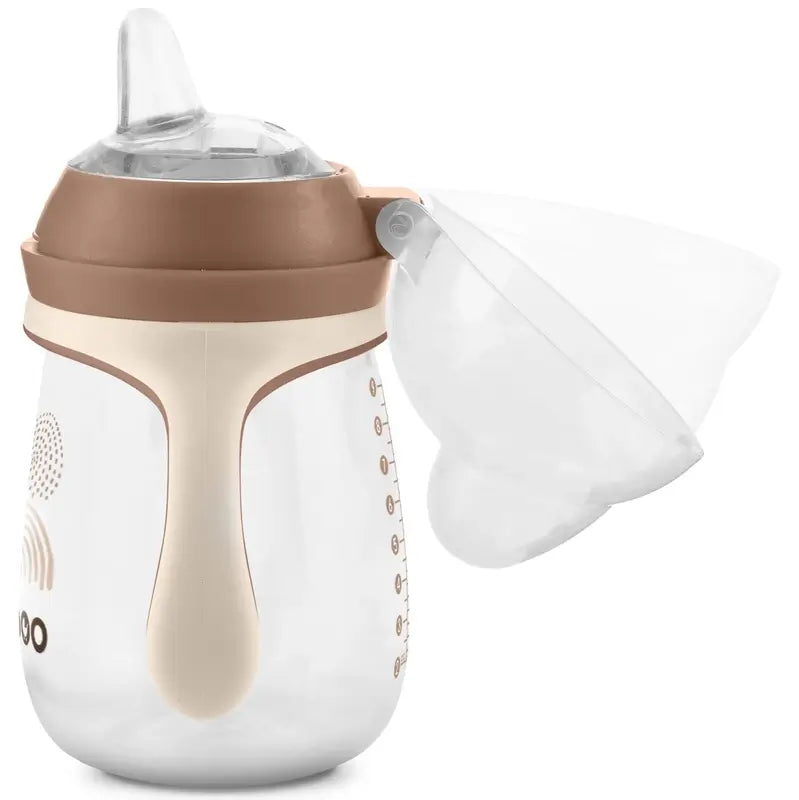 Baboo Au Naturale Silicone Learning Cup With Mouthpiece 6+ Months, 260 ml