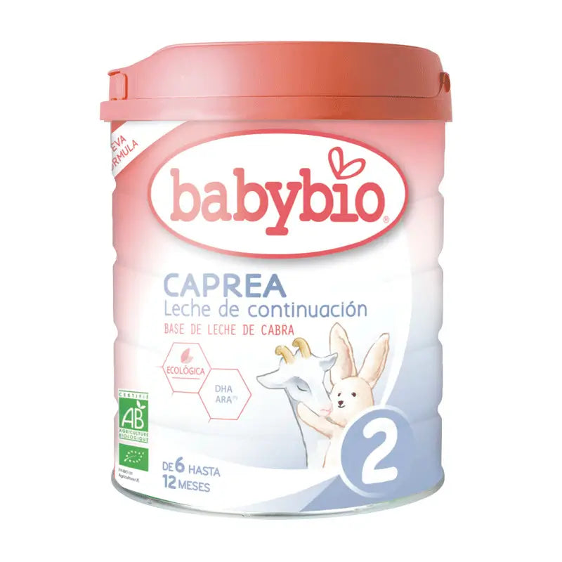 Babybio Caprea 2 Leche de Cabra Desde 6 Meses, 800 gr