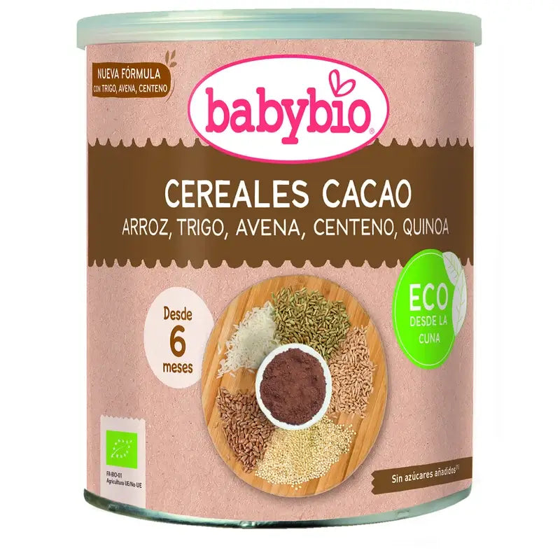 Babybio Cereals Cocoa & Quinoa - 220 g