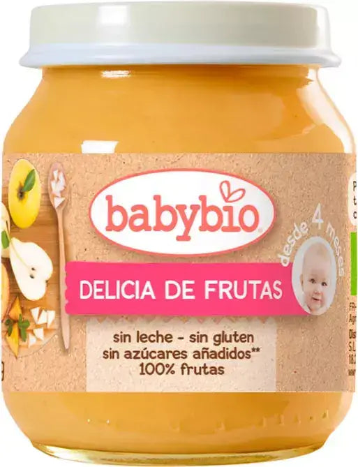 Babybio Fruit Delight, 130 g