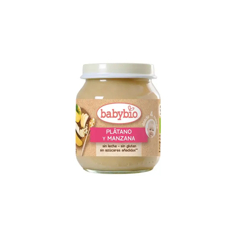 Babybio Apple Banana, 130 gr