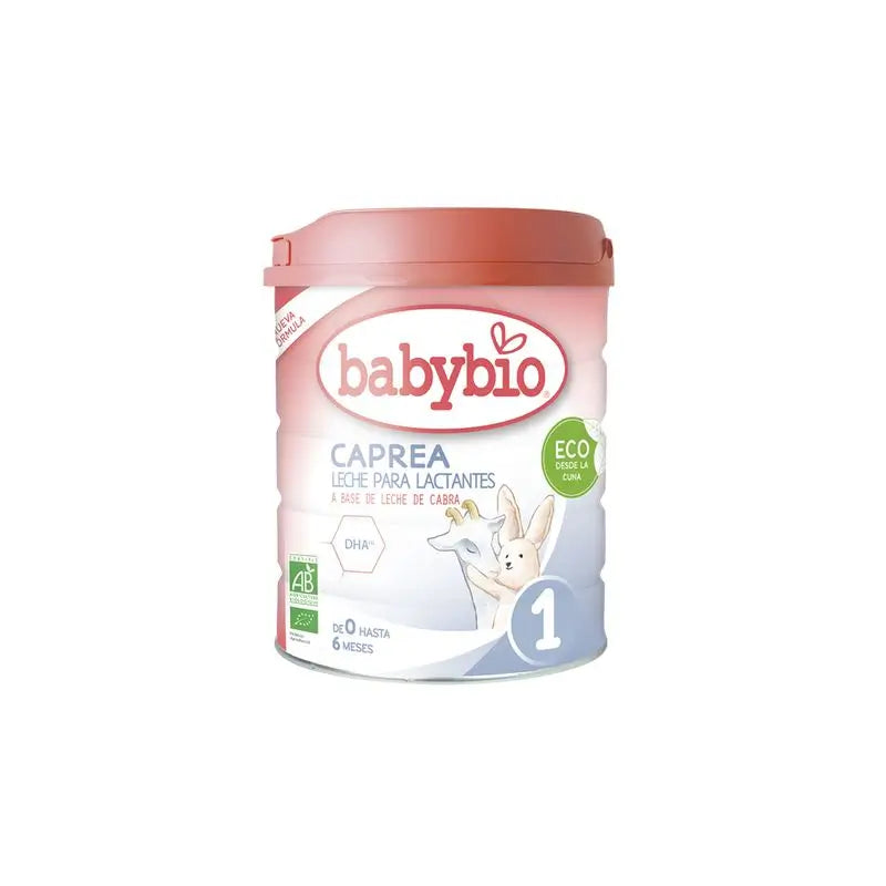 Babybio Pack Caprea 1 Goat's Milk 0-6 Months, 4 x 800g