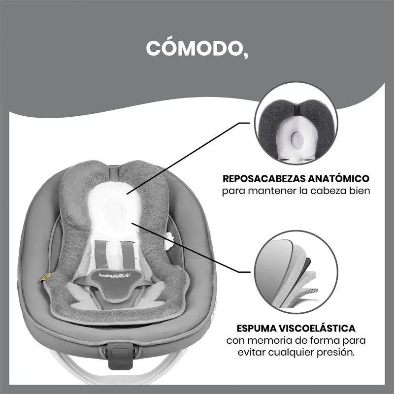 Babymoov Cosymorpho Smokey Cojín Reductor Para Bebé