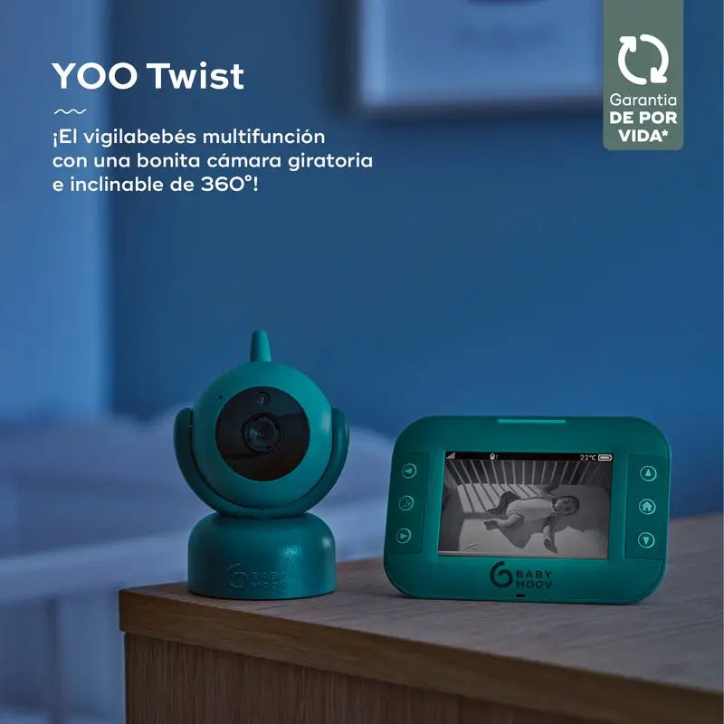 Babymoov Motorised Video Baby Monitor Yoo-Twist