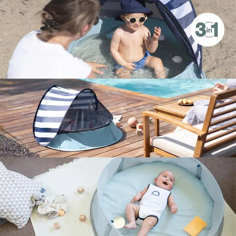 Babymoov Anti-UV UPF 50+ Play Area with Mini-Pool Aquani Provence