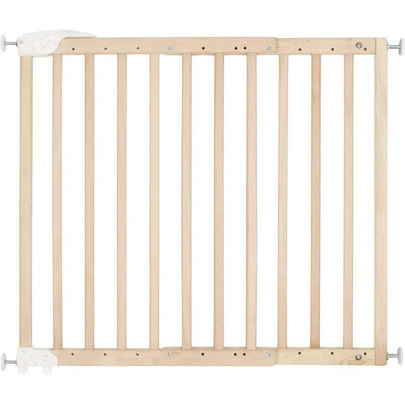 Badabulle Puerta Madera Extensible Deco Pop 63-106 Cm Ancho Puertas Y Escaleras Bebés A Presión O Atornillan