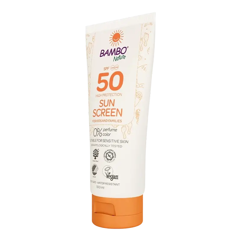 Bambo Nature Sun Cream Spf50, 100 ml