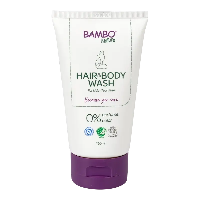 Bambo Nature Bath Gel & Shampoo, 150 ml