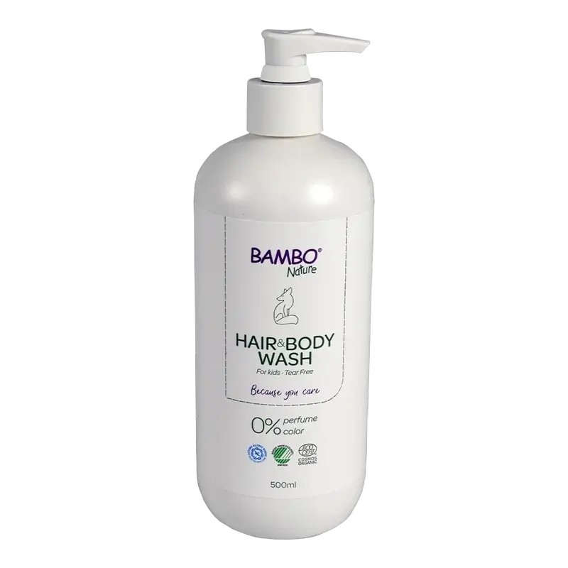 Bambo Nature Bath Gel & Shampoo, 500 ml