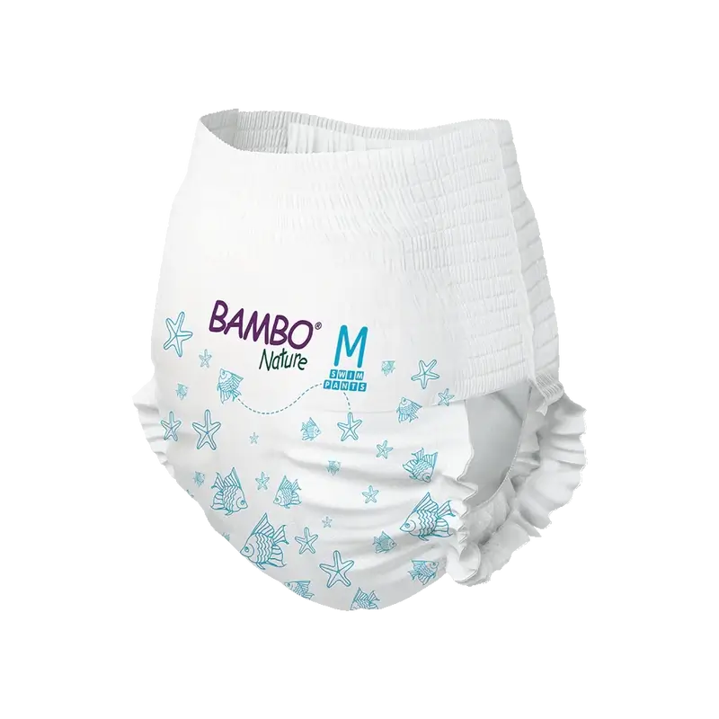 Bambo Nature Bath Nappies M (+12G), 12 pcs.