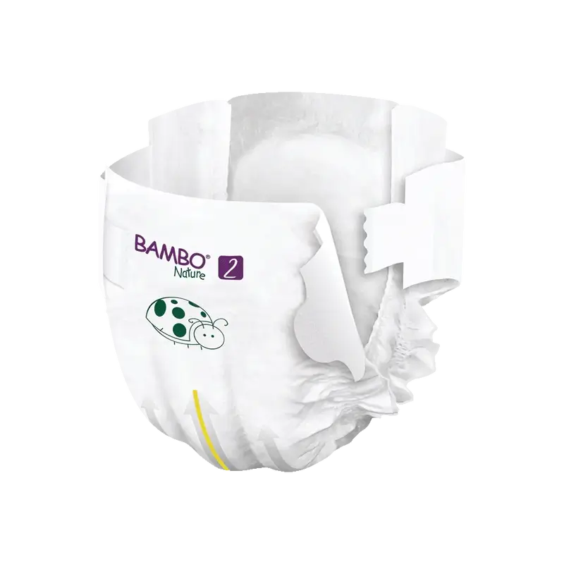 Bambo Nature Nappies Size 2 (3-6Kg), 30 pcs.