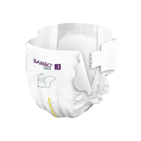 Bambo Nature Nappies Size 3(4-8Kg), 28 units