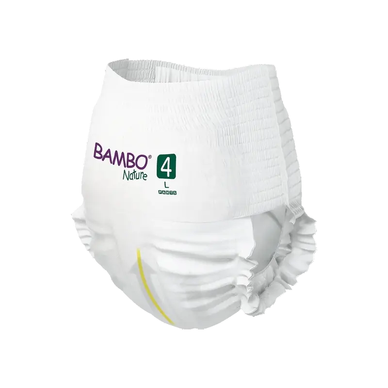 Bambo Nature Pants Nappies Size 4 (7-14Kg), 20 pieces