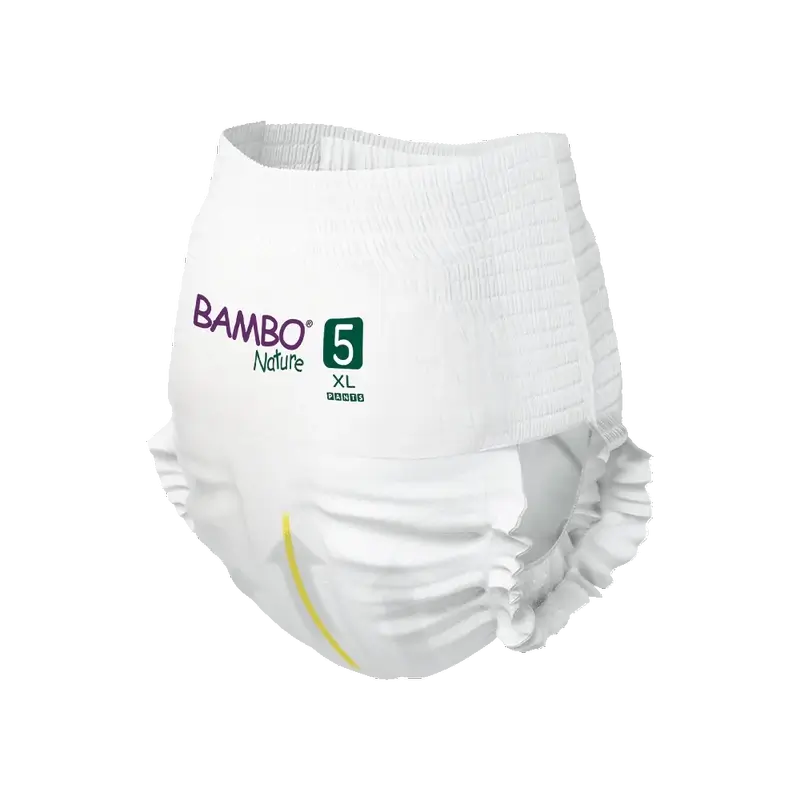 Bambo Nature Pants Nappies Size 5 (12-18Kg), 19 pieces