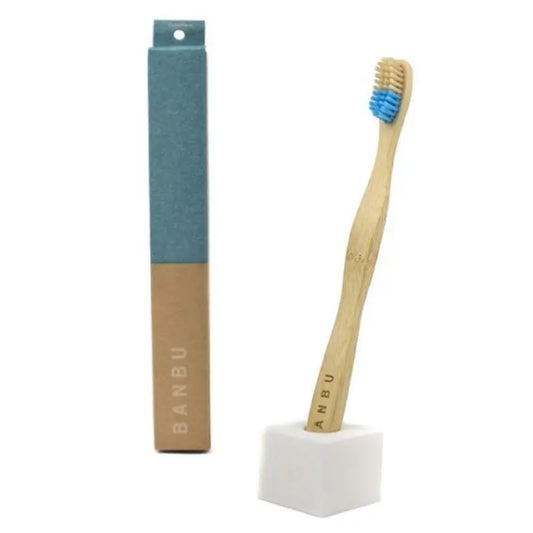 Banbu Adult Toothbrush Medium Blue