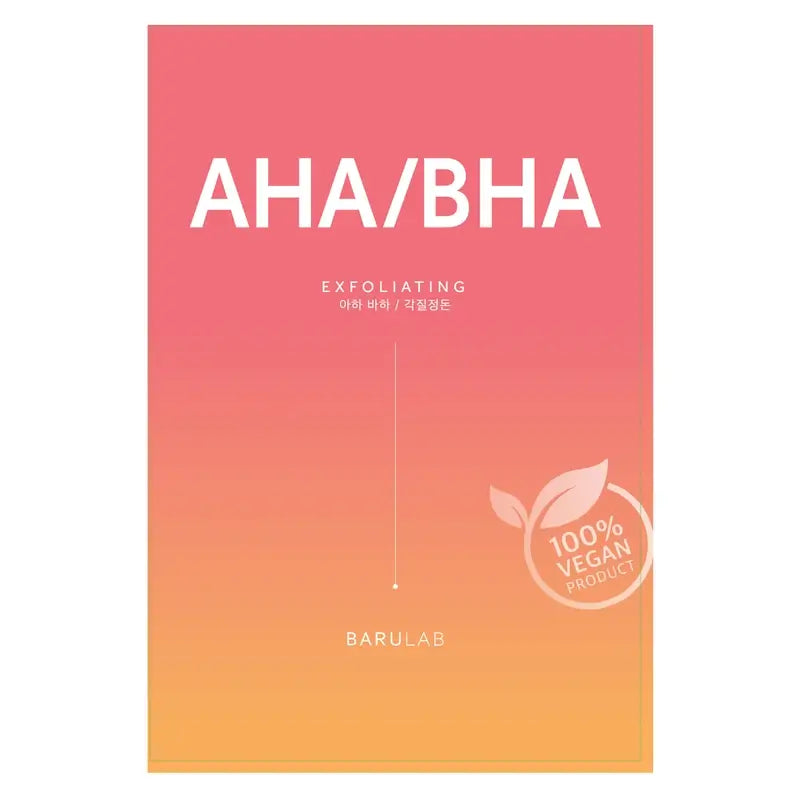 Barulab The Clean Vegan Mask - Aha/Bha, 23 g