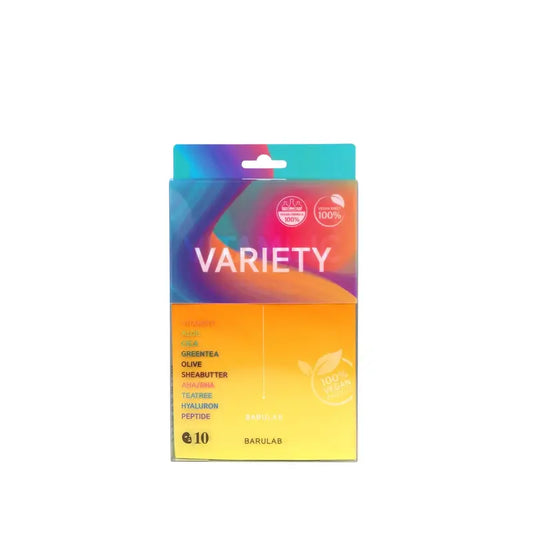 Barulab Vegan Variety Mask Pack, 23 grams