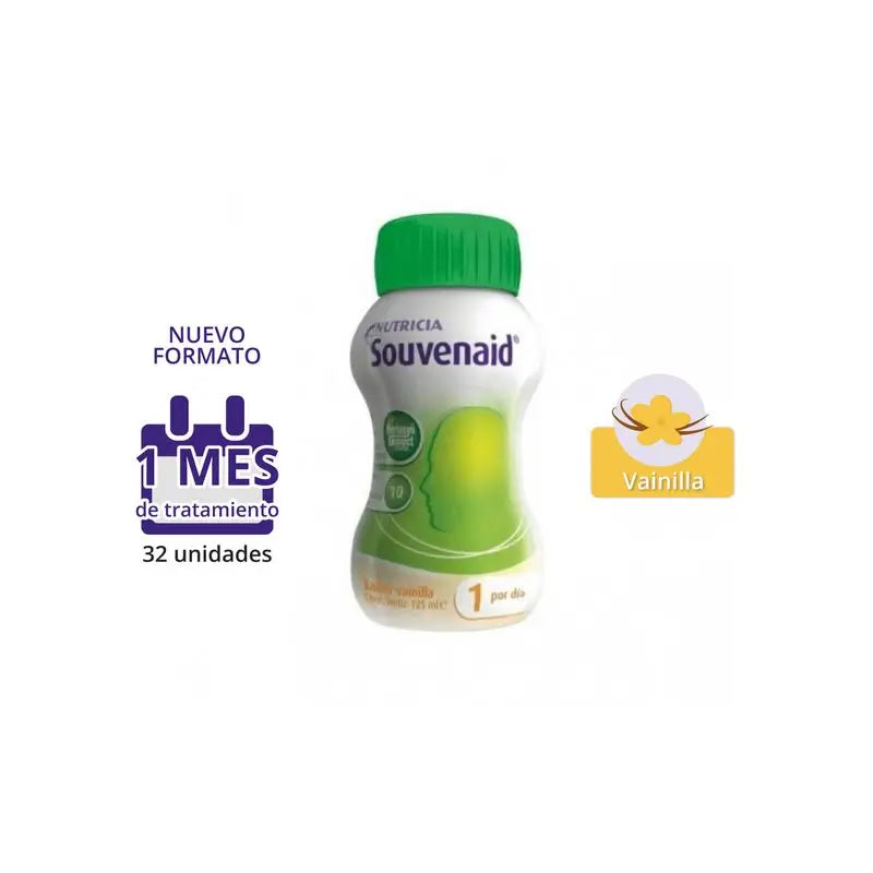 Nutricia Souvenaid Vanilla Flavoured Smoothies 16 Units x 125 ml