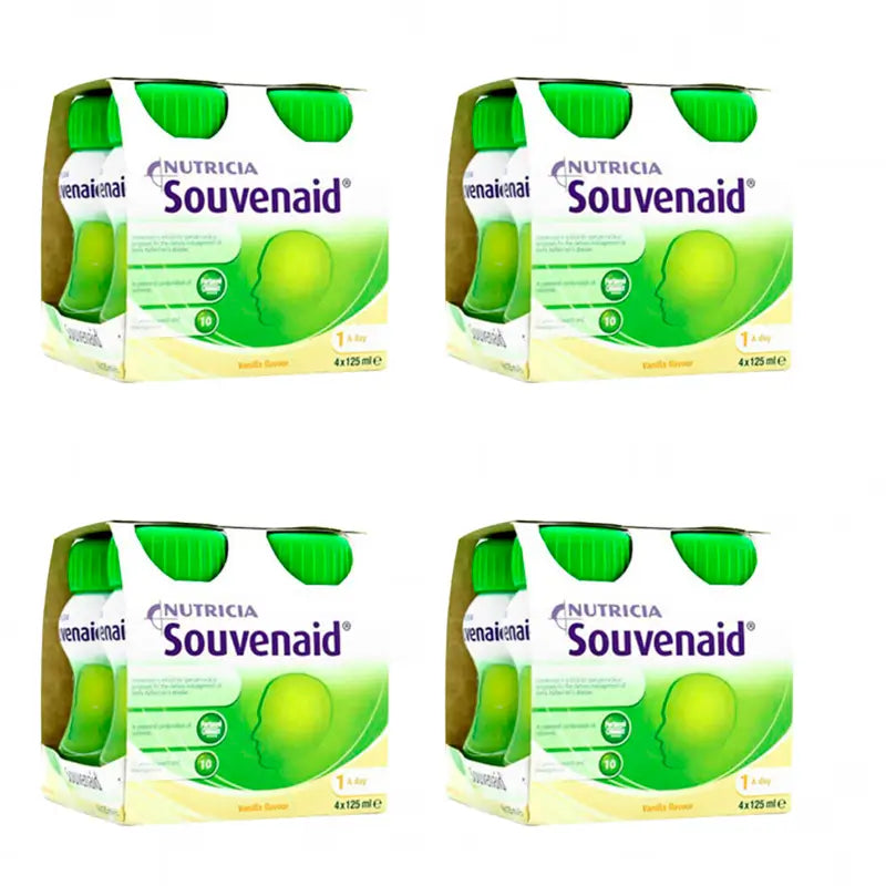 Nutricia Souvenaid Vanilla Flavoured Smoothies 16 Units x 125 ml