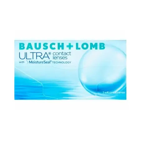 Bausch Lentillas Ultra Esférica, 3 Unidades