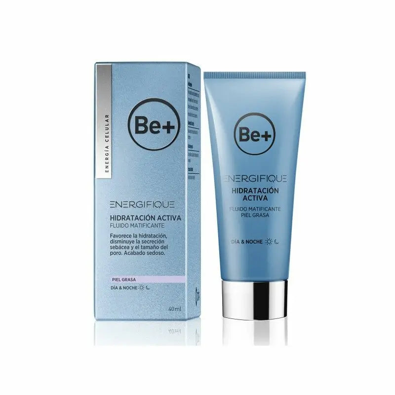 Be+ Cuidado Piel Grasa Adulta Fluido Hidratante, 40 ml