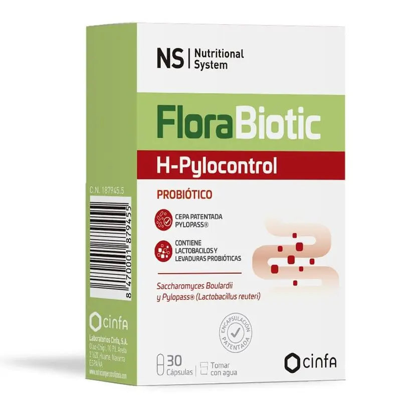 NS Florabiotic Pylocontrol 28 Capsules