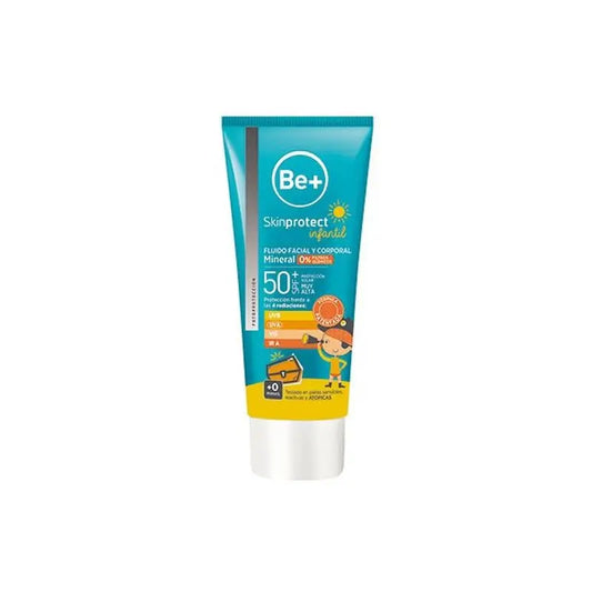 Be + Skin Protect Mineral Infantil SPF50+ 100 ml