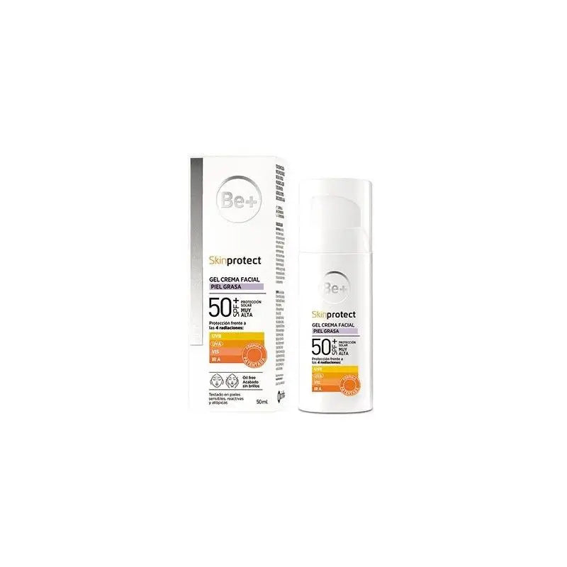 Be + Skin Protect Piel Grasa SPF50+ 50 ml