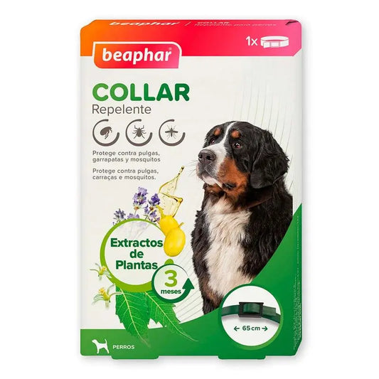 Beaphar Collar Bio Band Repelente Perro, 65 cm