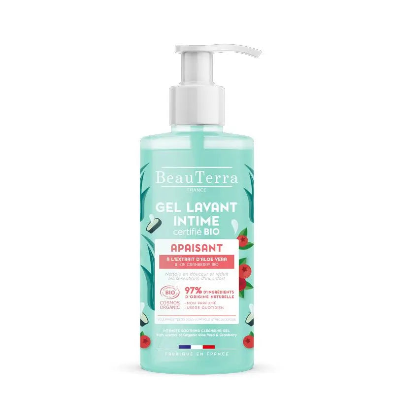 Beauterra Bio Gel De Ducha Íntimo Calmante  , 500 ml