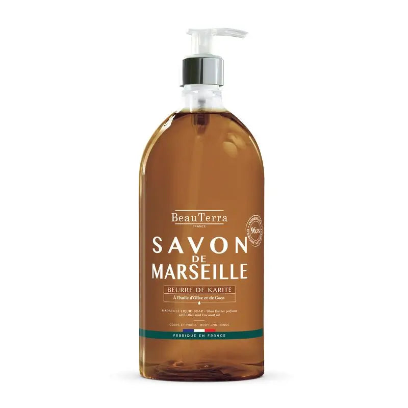 Beauterra Jabón De Marsella Karité , 1000 ml